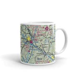 Lewis Landing Airport (NK79) VFR Sectional  Mug