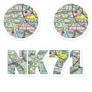 Marcellus Airport (NK71) VFR Sectional Sticker Pack