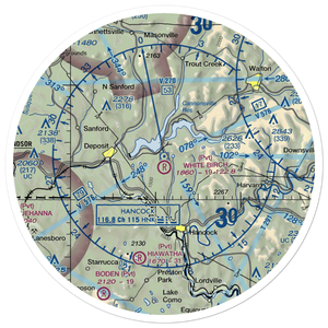 White Birch Airport (NK68) VFR Sectional Sticker (30 mile)