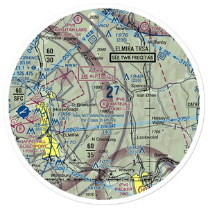 Matejka Field (NK54) VFR Sectional Sticker (30 mile)
