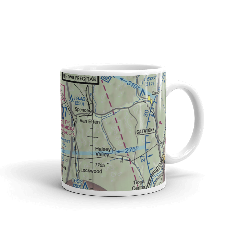 Matejka Field (NK54) VFR Sectional  Mug 