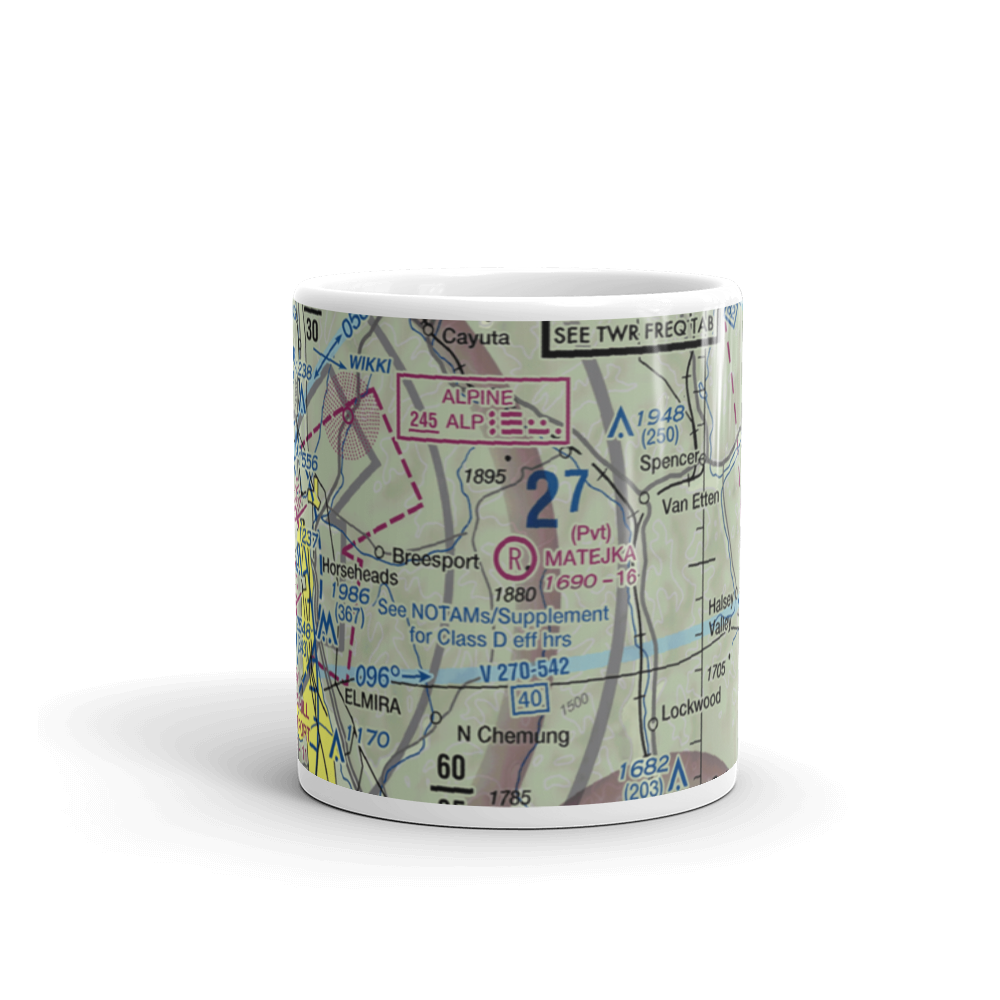 Matejka Field (NK54) VFR Sectional  Mug 