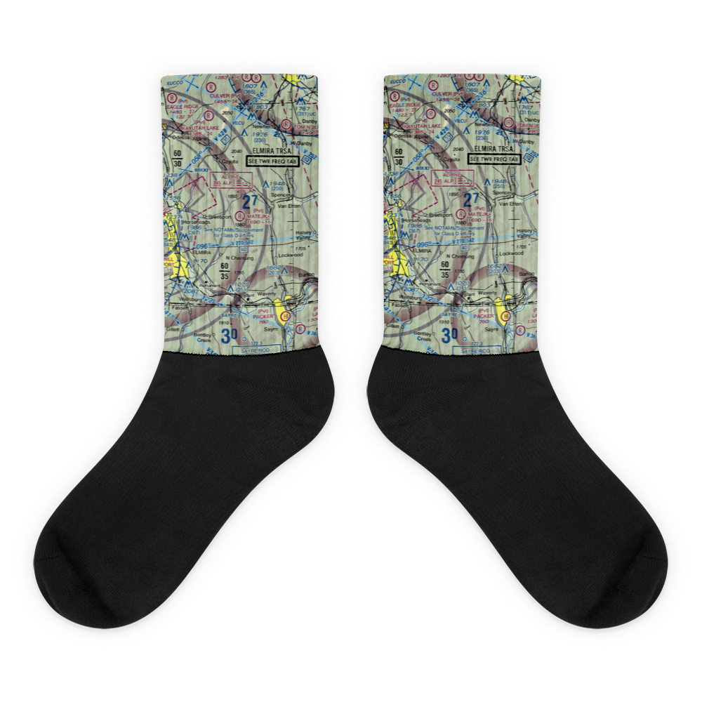 Matejka Field (NK54) VFR Sectional Socks 