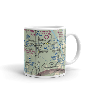 Hedge Hop Field (NK27) VFR Sectional  Mug