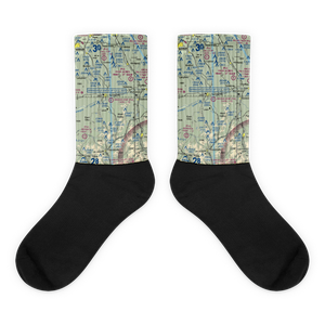 Hedge Hop Field (NK27) VFR Sectional Socks