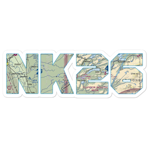 Old Forge Airport (NK26) VFR Sectional Sticker