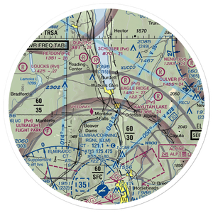 Tilden Airport (NK24) VFR Sectional Sticker (30 mile)