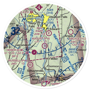 August Field (NK17) VFR Sectional Sticker (20 mile)