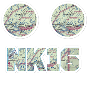 Hendricks Field (NK16) VFR Sectional Sticker Pack
