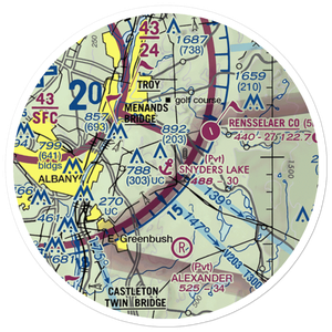 Snyder's Lake Seaplane Base (NK13) VFR Sectional Sticker (20 mile)