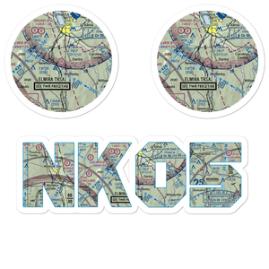 Tom N' Jerry Airport (NK05) VFR Sectional Sticker Pack