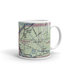 Countryman's Landing Strip (NK01) VFR Sectional  Mug