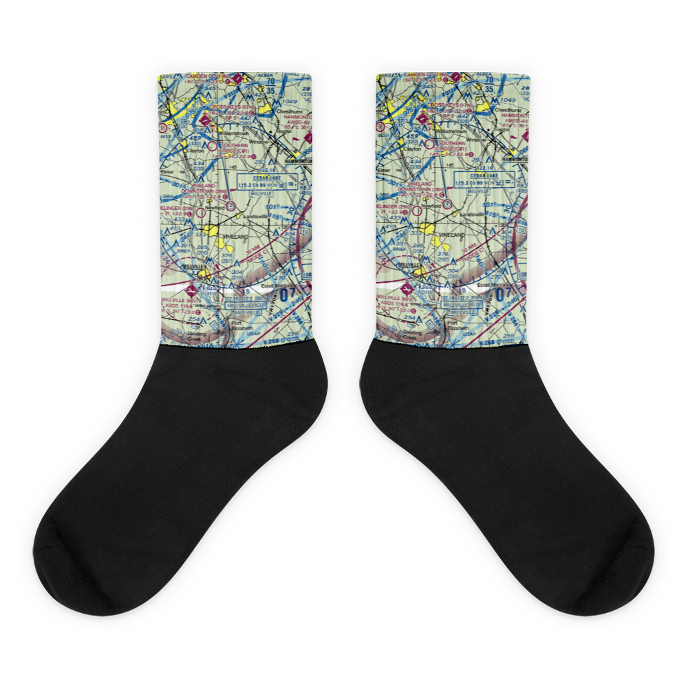 Als Landing Strip (NJ96) VFR Sectional Socks 