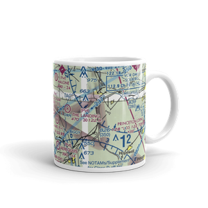 Eagles Lair Airport (NJ63) VFR Sectional  Mug