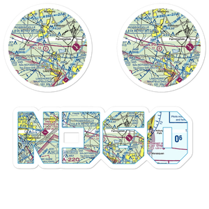 Cuddihy Landing Strip (NJ60) VFR Sectional Sticker Pack