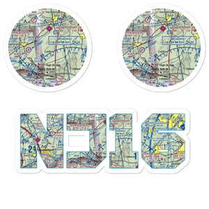 Sliker Strip (NJ16) VFR Sectional Sticker Pack