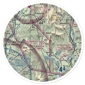 Wentworth Aerodrome Airport (NH96) VFR Sectional Sticker (30 mile)