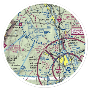 Country Club Air Park (NH88) VFR Sectional Sticker (30 mile)