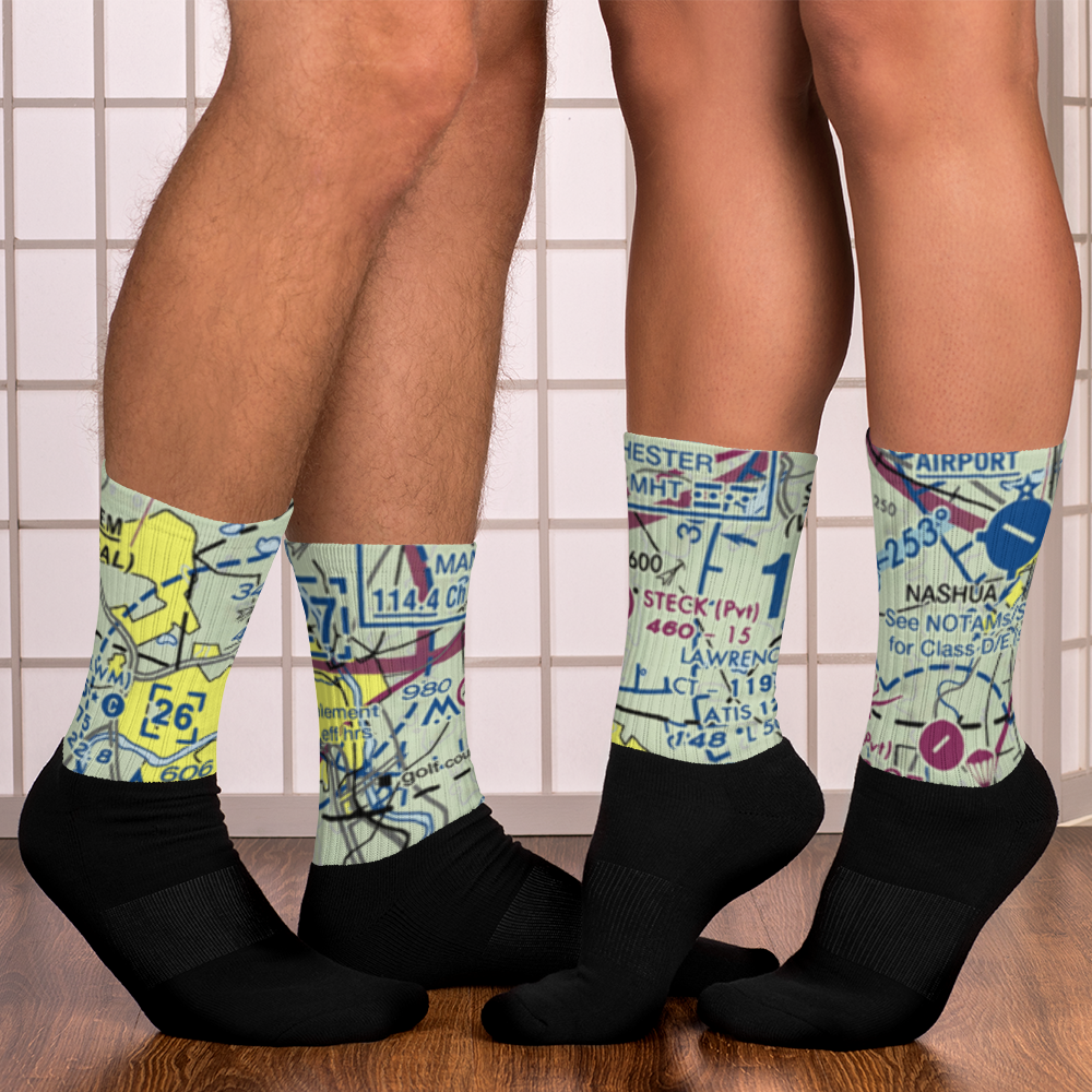 Steck Farm Airport (NH78) VFR Sectional Socks 