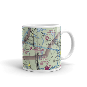 Merrymeeting Lake Seaplane Base (NH68) VFR Sectional  Mug