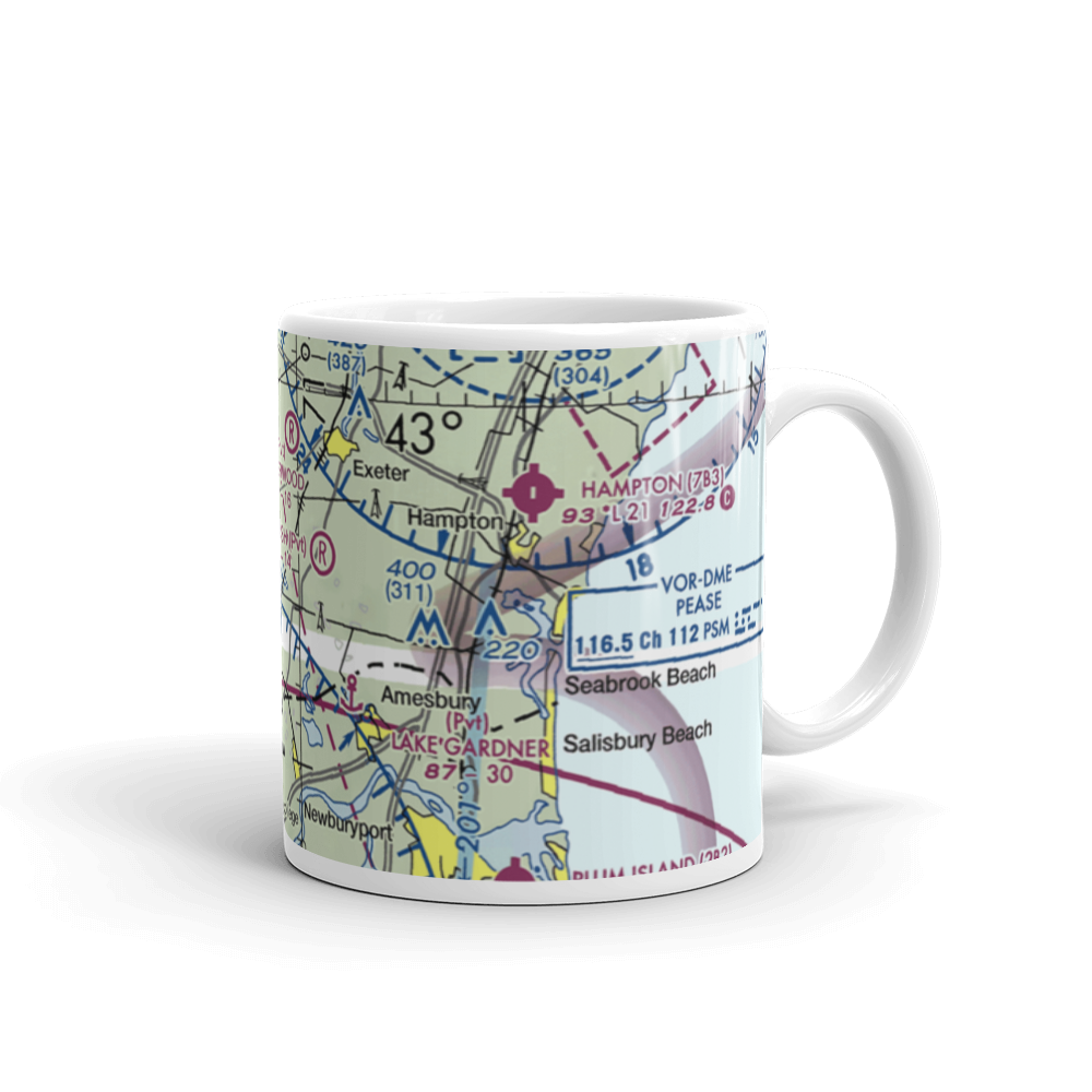 Pow-Wow Seaplane Base (NH64) VFR Sectional  Mug 