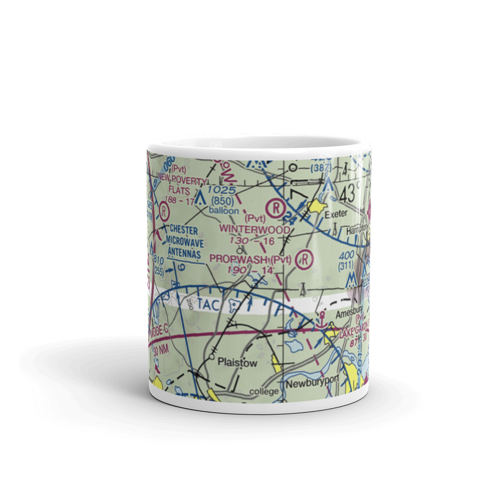Pow-Wow Seaplane Base (NH64) VFR Sectional  Mug 