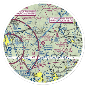 Heaton Airport (NH61) VFR Sectional Sticker (30 mile)