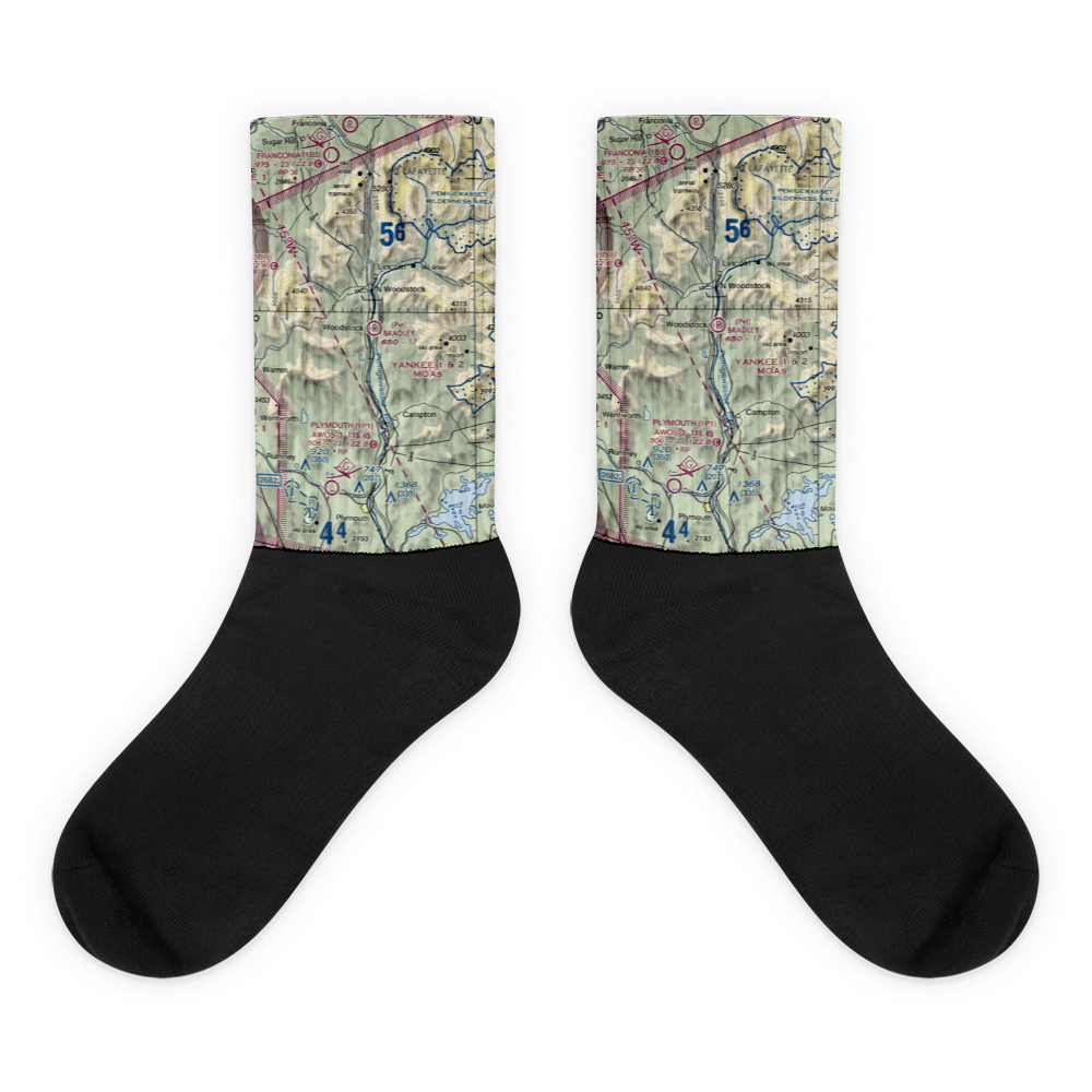 Bradley Field (NH49) VFR Sectional Socks 