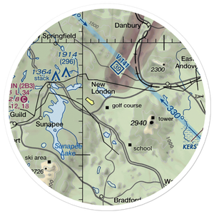 Eagles Nest Airport (NH40) VFR Sectional Sticker (20 mile)