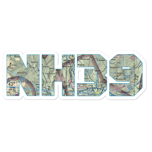 Frank D. Comerford Airport (NH39) VFR Sectional Sticker
