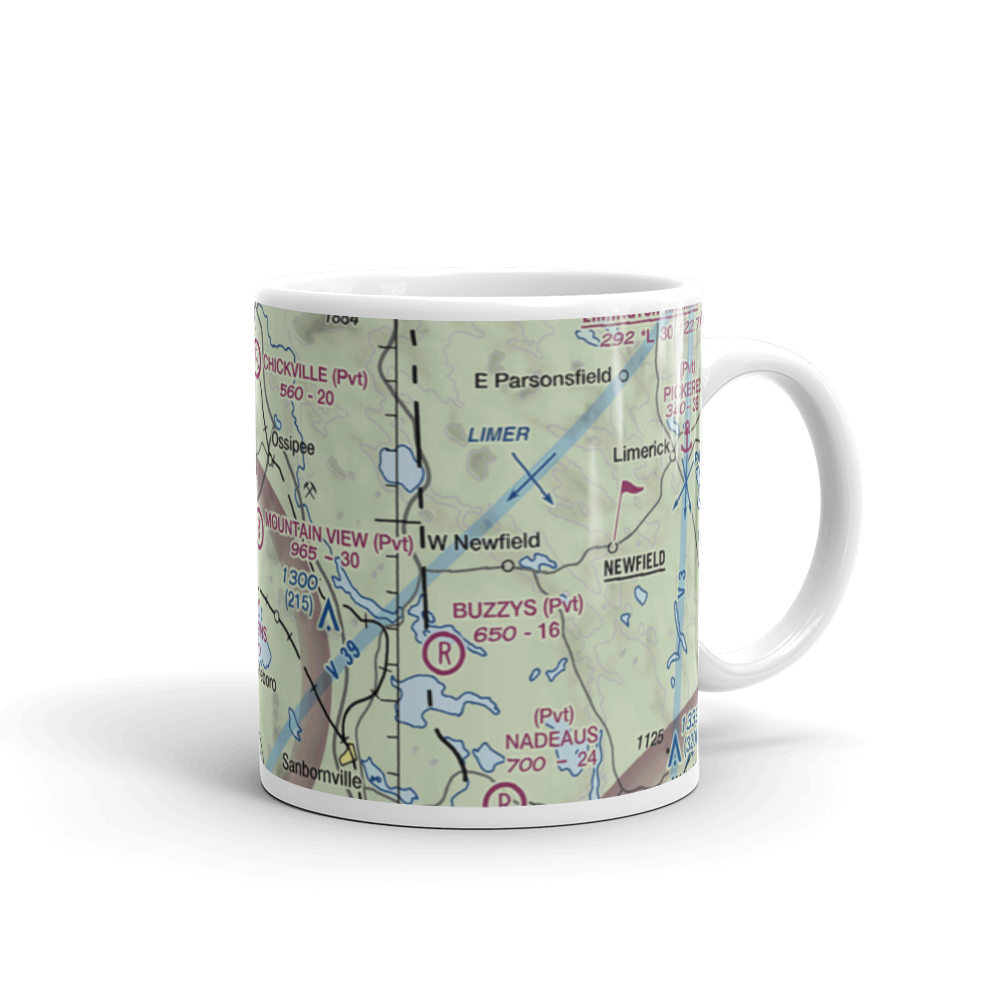 Mountain View Field (NH31) VFR Sectional  Mug 