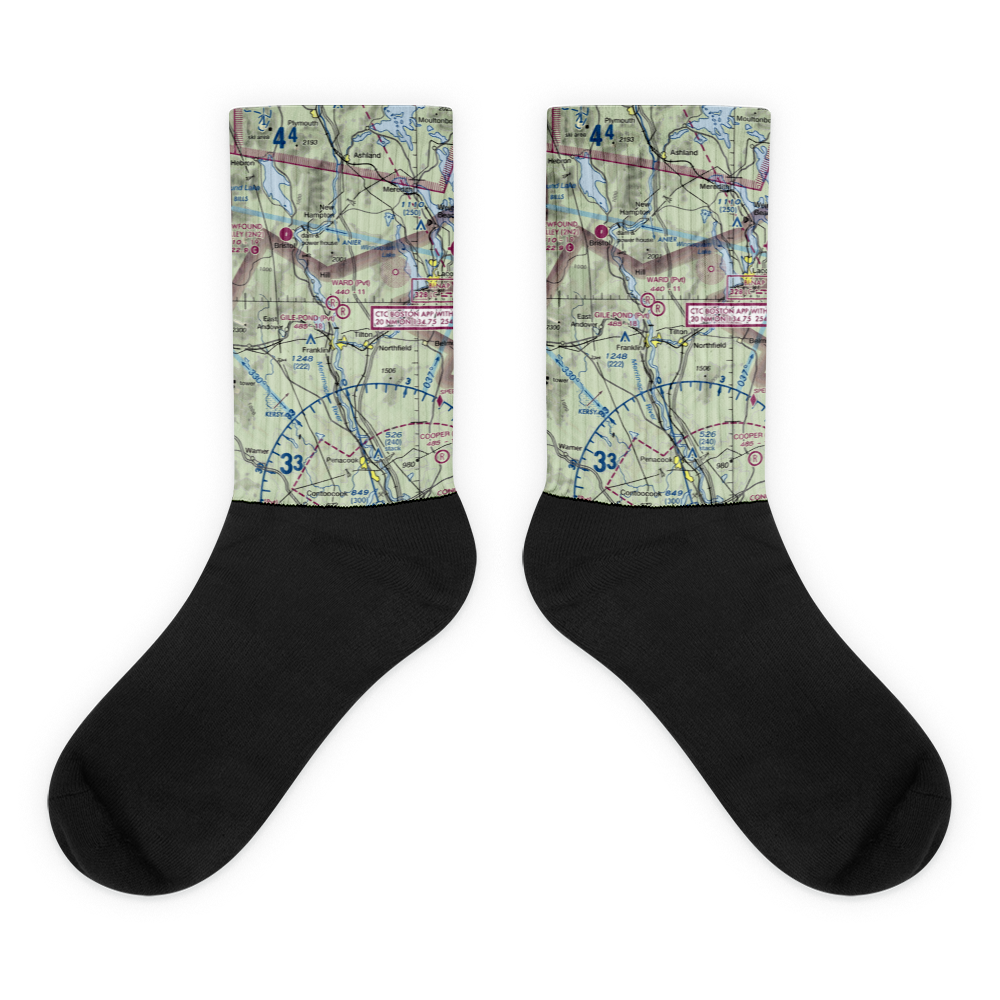 Ward Field (NH20) VFR Sectional Socks 