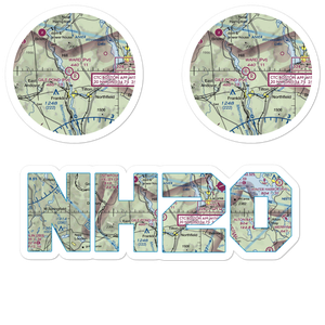 Ward Field (NH20) VFR Sectional Sticker Pack