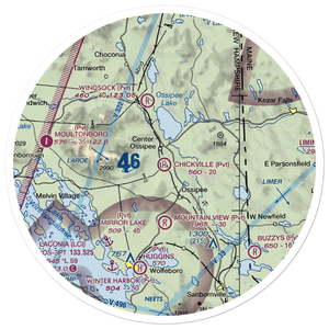Chickville Airport (NH18) VFR Sectional Sticker (30 mile)