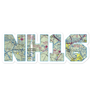 Brookline Airport (NH16) VFR Sectional Sticker