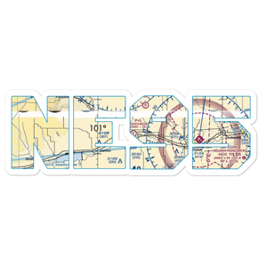 Frenchman Airport (NE95) VFR Sectional Sticker