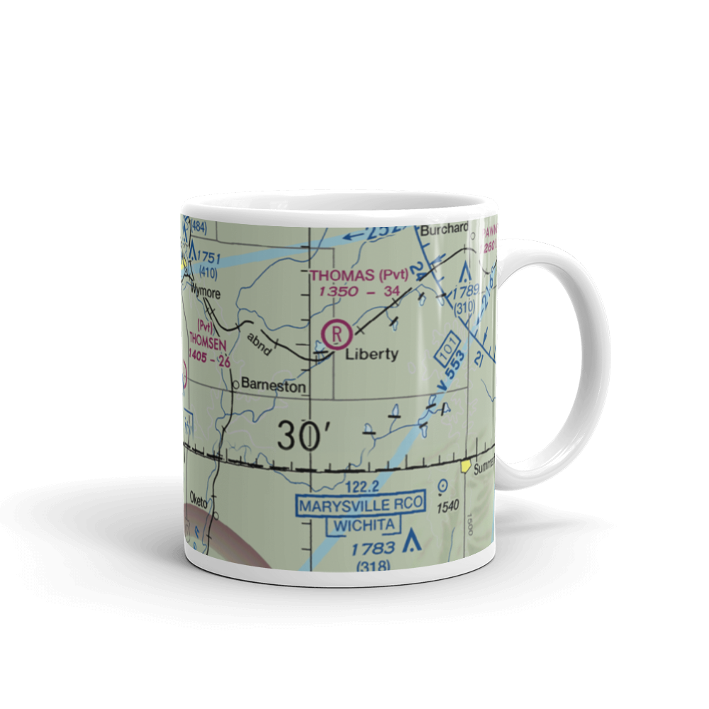 Thomsen Airport (NE92) VFR Sectional  Mug 