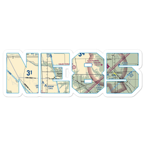 Glaser Airport (NE85) VFR Sectional Sticker