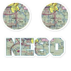 Chambers Airfield (NE80) VFR Sectional Sticker Pack