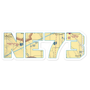 Stinking Water Creek Airport (NE73) VFR Sectional Sticker