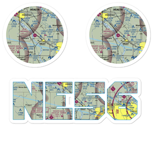 Werner Airport (NE56) VFR Sectional Sticker Pack