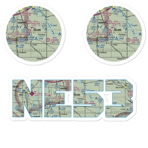 Liesveld Airport (NE53) VFR Sectional Sticker Pack