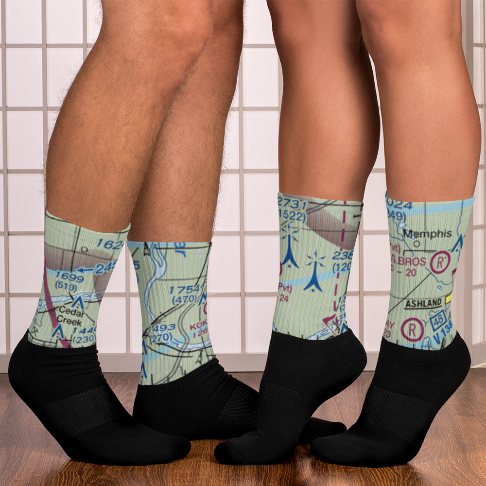 Koke Airport (NE49) VFR Sectional Socks 
