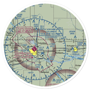 Loseke Airstrip (NE37) VFR Sectional Sticker (30 mile)