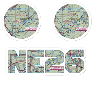 Treadway Air Airport (NE26) VFR Sectional Sticker Pack