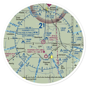 Bernadt Airport (NE20) VFR Sectional Sticker (30 mile)