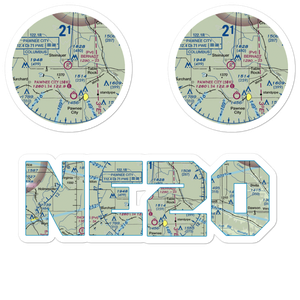 Bernadt Airport (NE20) VFR Sectional Sticker Pack