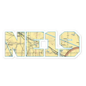 Ag Air Airport (NE19) VFR Sectional Sticker