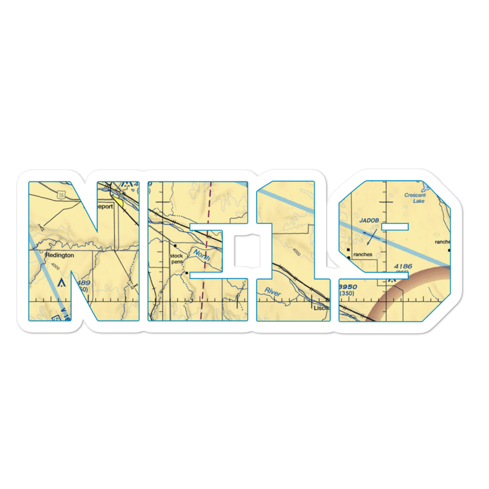 Ag Air Airport (NE19) VFR Sectional Sticker 