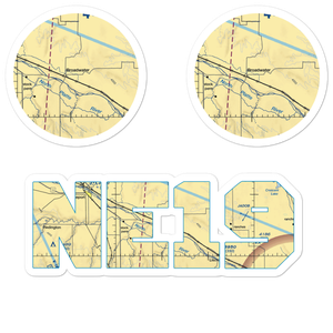 Ag Air Airport (NE19) VFR Sectional Sticker Pack